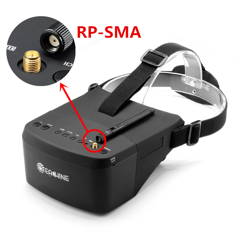 Eachine EV800 5 Inches 800x480 - Skyzone Sky04O Pro Fpv Goggles ulasan dan harga